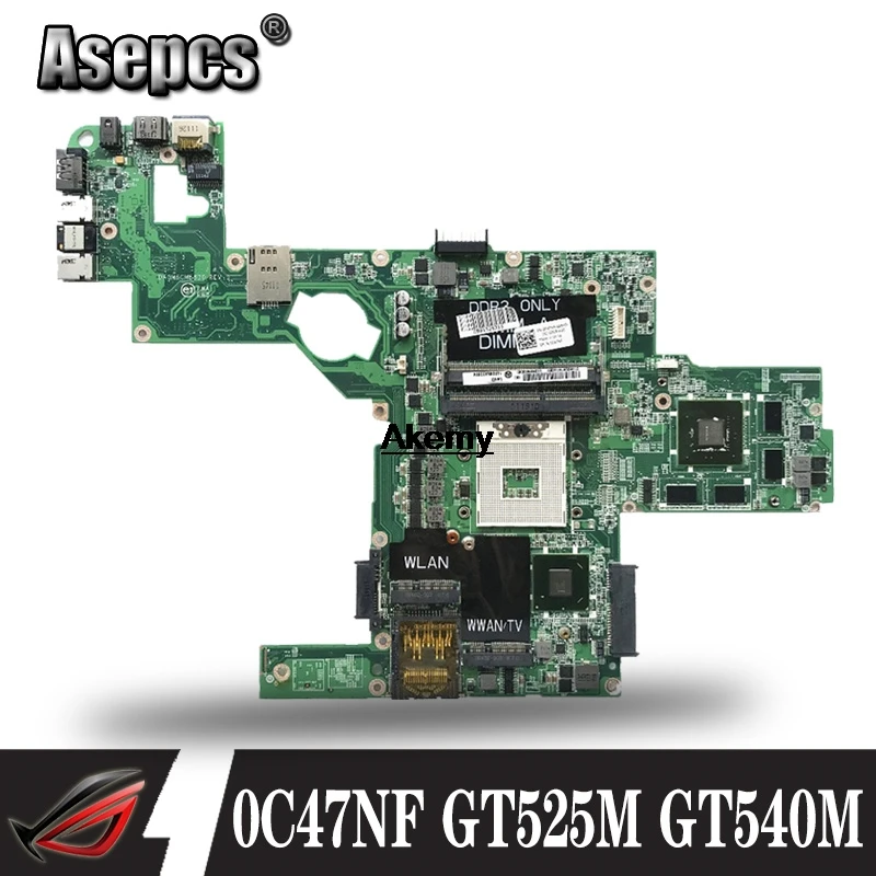 

C47NF 0C47NF CN-0C47NF mainboard For Dell XPS L502X laptop motherboard GT525M GT540M DAGM6CMB8D0 Test work 100% original
