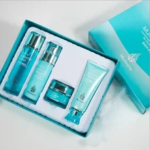 4 шт./партия, увлажненитель с гиалуроновой кислотой, набор для ухода за кожей лица, очищающее средство+ Тонер+ Эмульсия+ крем-корейская косметика для сухой кожи, увлажняющая