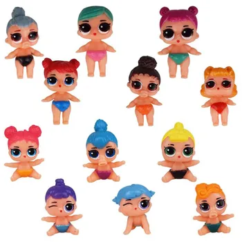 

LoL Surprise 12 Pcs/Set LoL Dolls Anime Kids Toys Set Action Figure Pvc Model Children Gifts