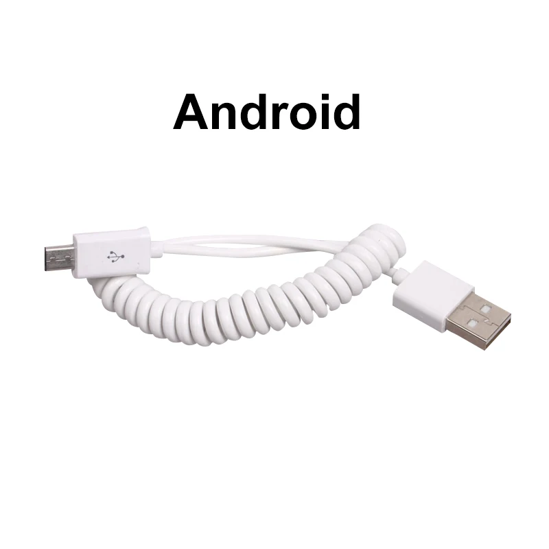 Android Android IOS type C портативный кабель для передачи данных для DJI Phantom 3/4 PRO+ Inspire 12 подходит для IPhone IPad Android телефонов - Цвет: Android