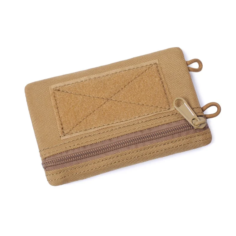 Military Style Square Coins Wallet