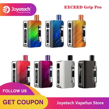 

New Joyetech EXCEED Grip Pro 40W Pod Kit 1000mAh E-cig Vape Kit with 2.6ml Capacity & 0.4ohm/1.2ohm EZ Coil Vs Drag X / Drag S