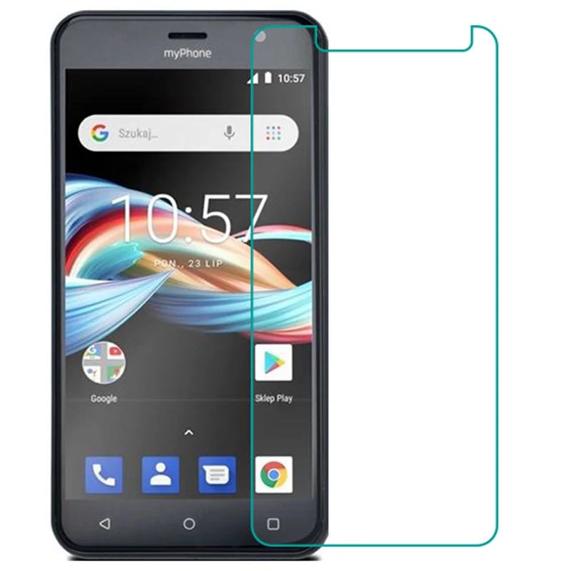Закаленное стекло для MYPHONE FUN 6 LITE Стекло 9H 2.5D защитная пленка Взрывозащищенная