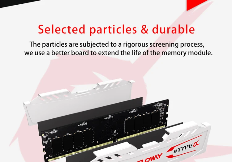 1.2v da memória de gloway garantia vitalícia memória ram ddr4