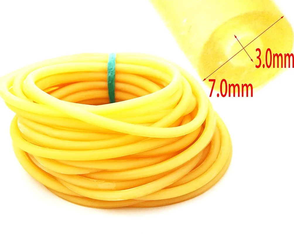 Details about   5M 2050 Elastic Latex Rubber Tube Band Outdoor Slingshot Catapult Supply BLACK 