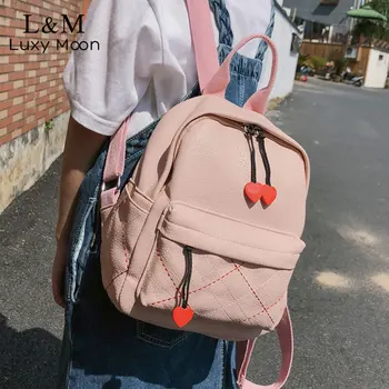 

Women Backpack PU Leather Bag Large Fashion School Backpacks For Teenger Girls Leisure Shoulder Bag Female Travel BookBag XA652H