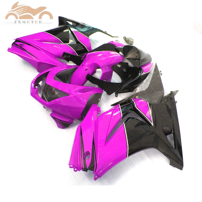 Injection fairing kits for Kawasaki Ninja 250R 2008-2014 ZX250 motorcycle full fairings kit EX250 08 09-14 purple black Injection fairing kits for Kawasaki Ninja 250R 2008-2014 ZX250 motorcycle full fairings kit EX250 08 09-14 purple black