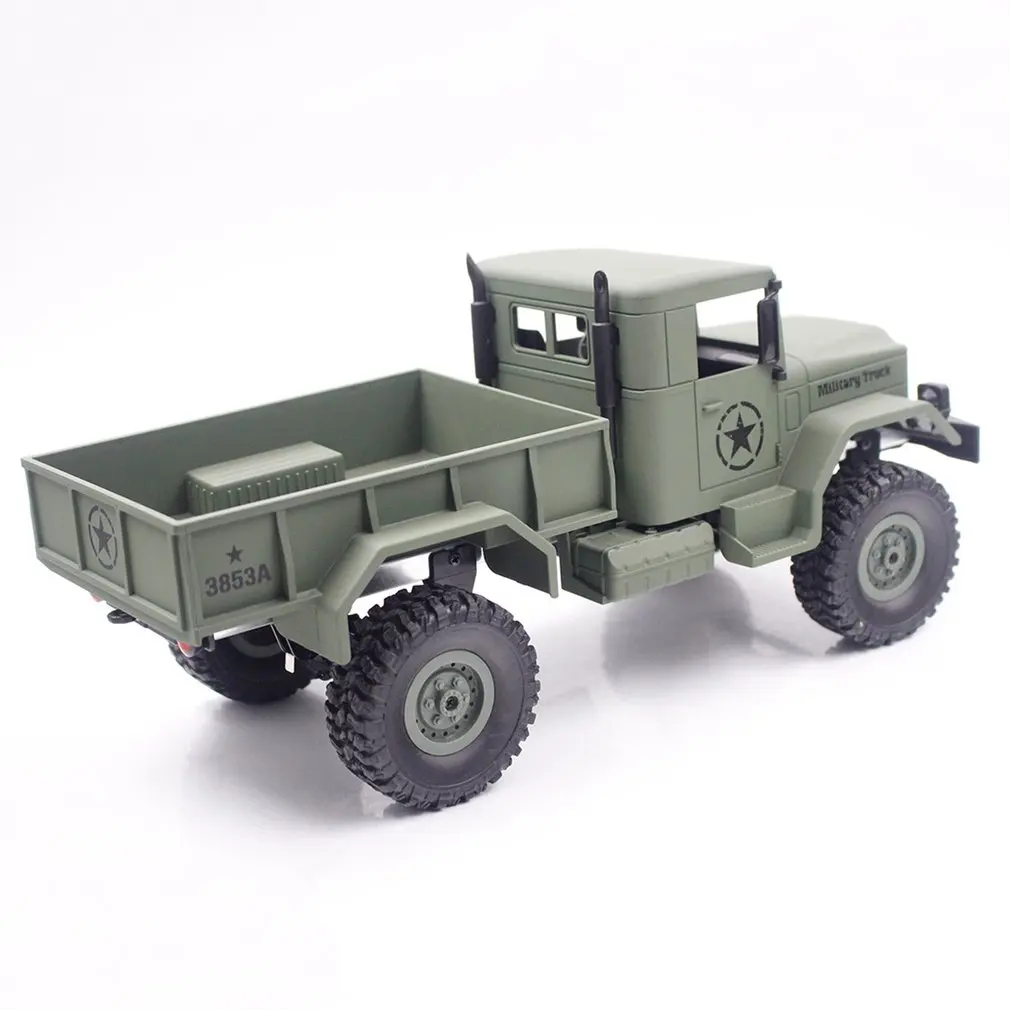 Настоящий 1:16 2,4G 4WD RC Гусеничный военный армейский грузовик с дистанционным управлением внедорожный автомобиль RTR игрушка Детский Электрический автомобиль игрушка подарок на день рождения