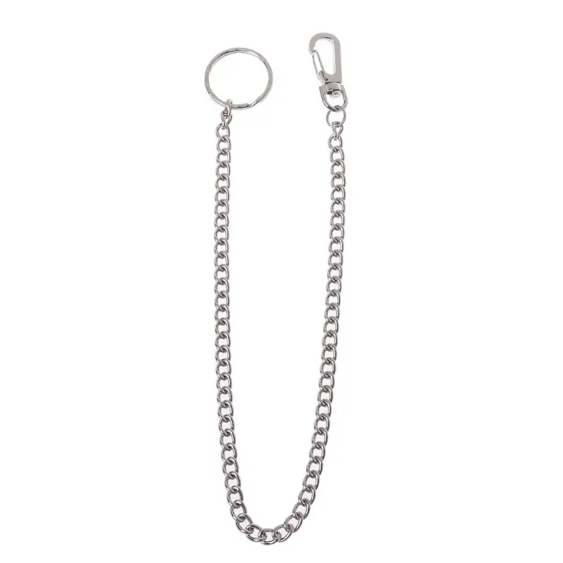 Hip Hop Pants Chain Secure Travel Wallet Heavy Duty Jeans Link Coil Leash A0KD | Украшения и аксессуары