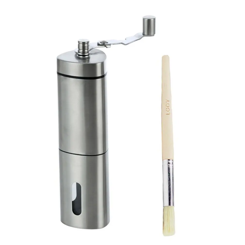 

Manual Coffee Grinder Coffee Maker Ceramics Core Stainless Steel Hand Burr Mill Grinder Ceramic Corn Coffee Grinding Machine