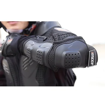 

Set Knee pads Elbow Adjustable Parts Motorcycle Bicycles Shatter-resistant