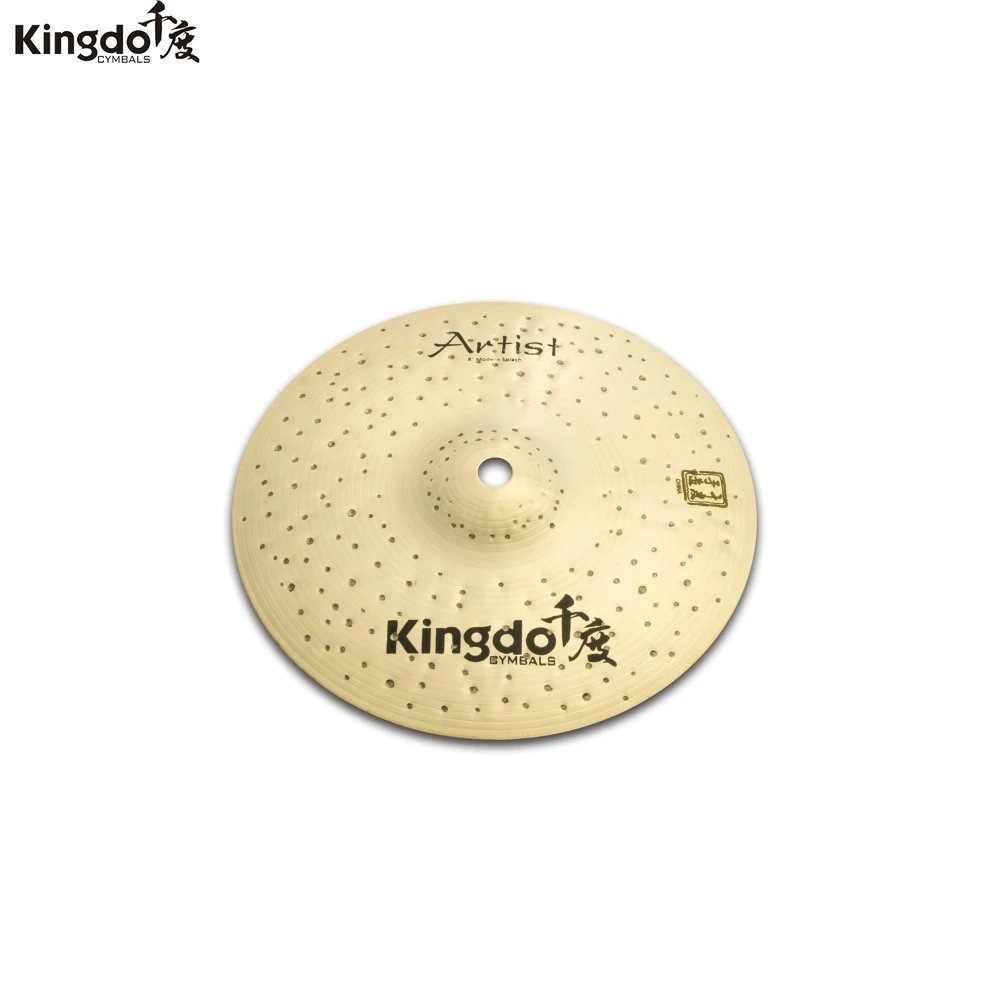 

Kingdo 2020 new B20 100% handmade Artist Modern series 8"splash cymbal for drums set