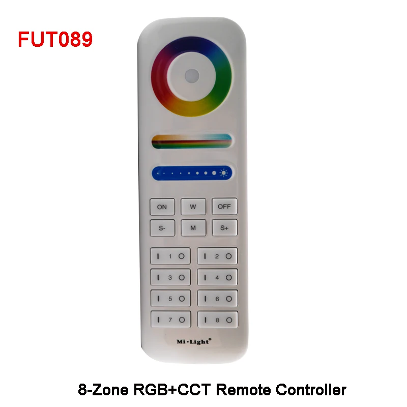Miboxer PL5 40W RGB+CCT Panel Light Driver 2.4G wireless Smart Panel Remote Controller B8/B4/T4/FUT089/FUT092