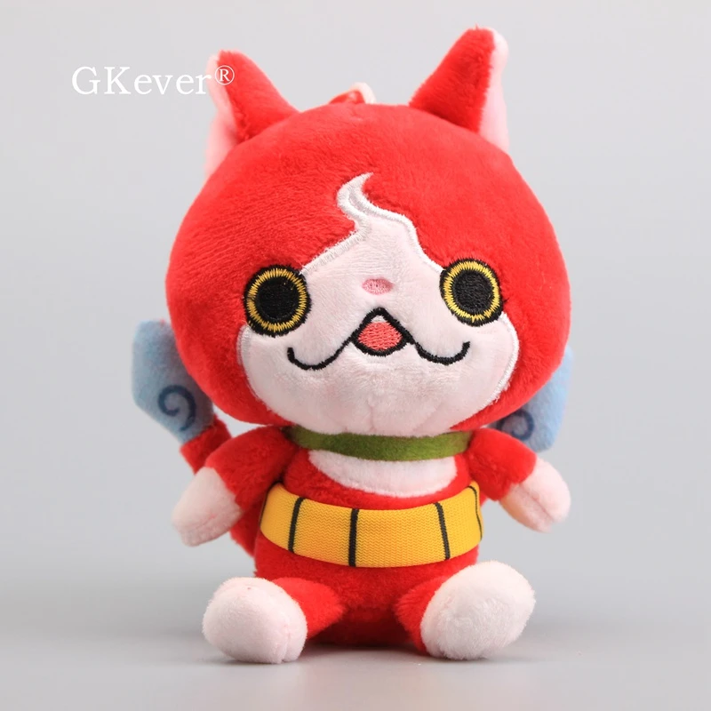 red cat stuffed animal