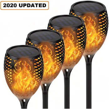 

Mini 12LEDs Solar Garden Light Flickering Flame Torch Lights IP65 Waterproof Landscape Lamp For Outdoor Path Patio Yard Decor