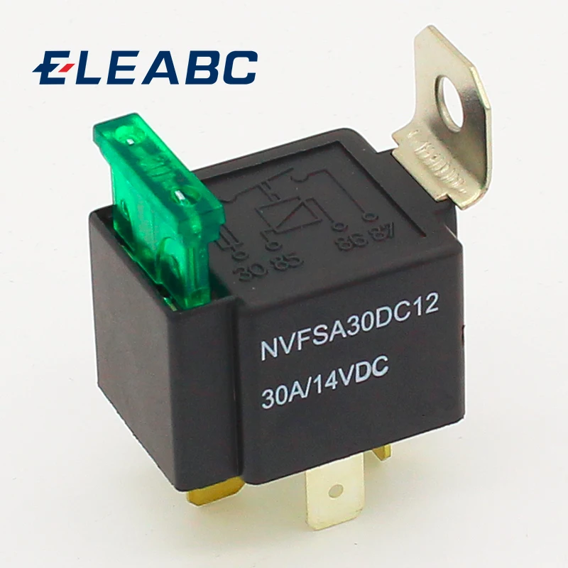 FORWARD relays top grade quality 4 pin 30A auto relay with fuse, coil