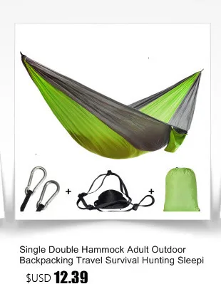 Camping Parachute Fabric Net Hammock Anti-Mosquito Hanging Hamak For Outdoor Patio Sleeping Hamac Swing Tree Bed Beach Chair