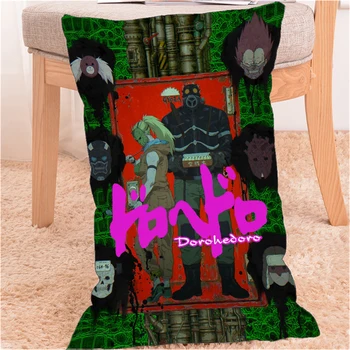 

Dorohedoro Kaiman Nikaidou horror Anime Dakimakura Pillow Cover Case 60x40cm