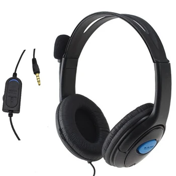 

Headset Wired Headphones Microphone Mic Volume Control for Computer Laptop PC