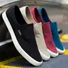 Spring Men's Flat Casual Shoes Male Breathable Comfortable Slip-On Canvas Shoes Fashion Soft Shoes Lazy Shoes Sneakers 4 Colors 1