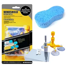 Профессиональный качественный комплект для ремонта лобового стекла стекло корректор набор трещин Ремонт для автомобиля NJ88