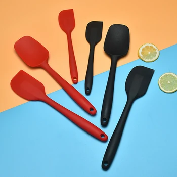 

3Pcs Kitchen Heat Resistant Cooking Tools Easy Clean Silicone Kitchen Utensils Set Gadgets bake pastry tools spatula accessories
