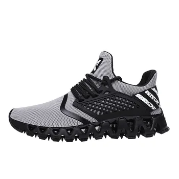 

2019 New Breathable Network Sneakers Men Running Shoes Lightweight Outdoor Walking Sport Shoes Soft Sole Men krasovki Shoe