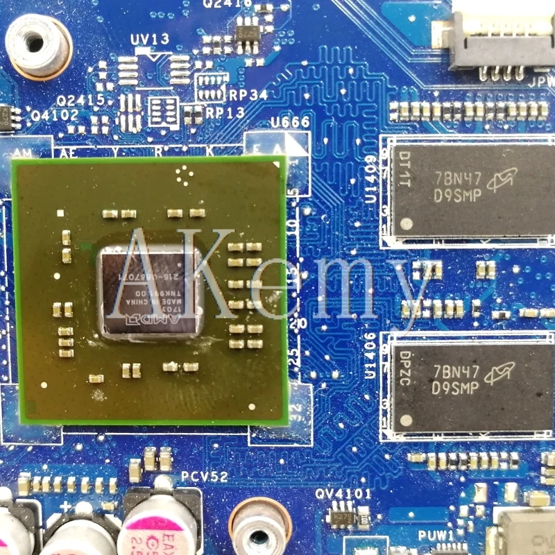 SAMXINNO для hp 15-AY материнская плата для ноутбука 903786-601 CDL50 LA-D707P I7-7500U тест ЦП ОК