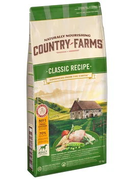 

COUNTRY FARMS COUNTRY FARMS ADULT DOG CLASSIC RECIPE for adult dogs with chicken