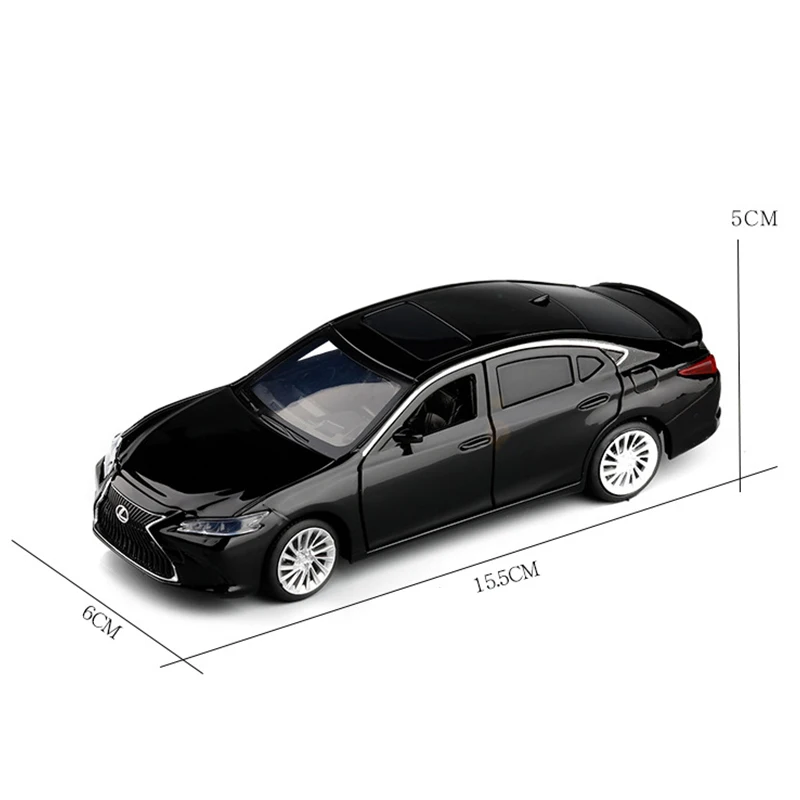 1/32 2020 Новое поступление 3 цвета ES300 Роскошная литая модель автомобиля игрушки со