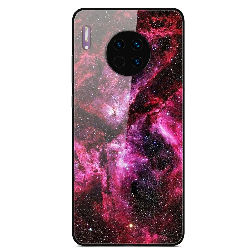 Для huawei mate 30 Pro Чехол из закаленного стекла, планета космос, чехол из стекла для huawei mate 30 mate 30 Pro 30Pro Coque Shell Для huawei mate 30 Lite 30 Lite, стеклянный чехол