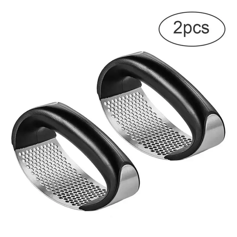 2pcs Пресс для картофеля из нержавеющей стали с широкой плитой для размешивания для гладкого пюре, фруктов, овощей, инструменты, пресс-дробилка - Цвет: 2pcs