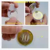 Wood Coin Case Coin Protection Capsules Holder Storage Box Container For Storing 40 Coins+100 Banknotes #W0 5