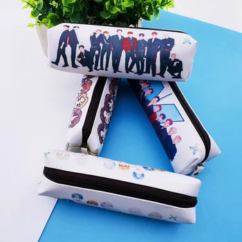 

KPOP X1 X ONE Combination Produce X 101 Pen Bag Pencil Case Box Makeup Bag Stationery Wallet Concert Same Flying Around Wallet