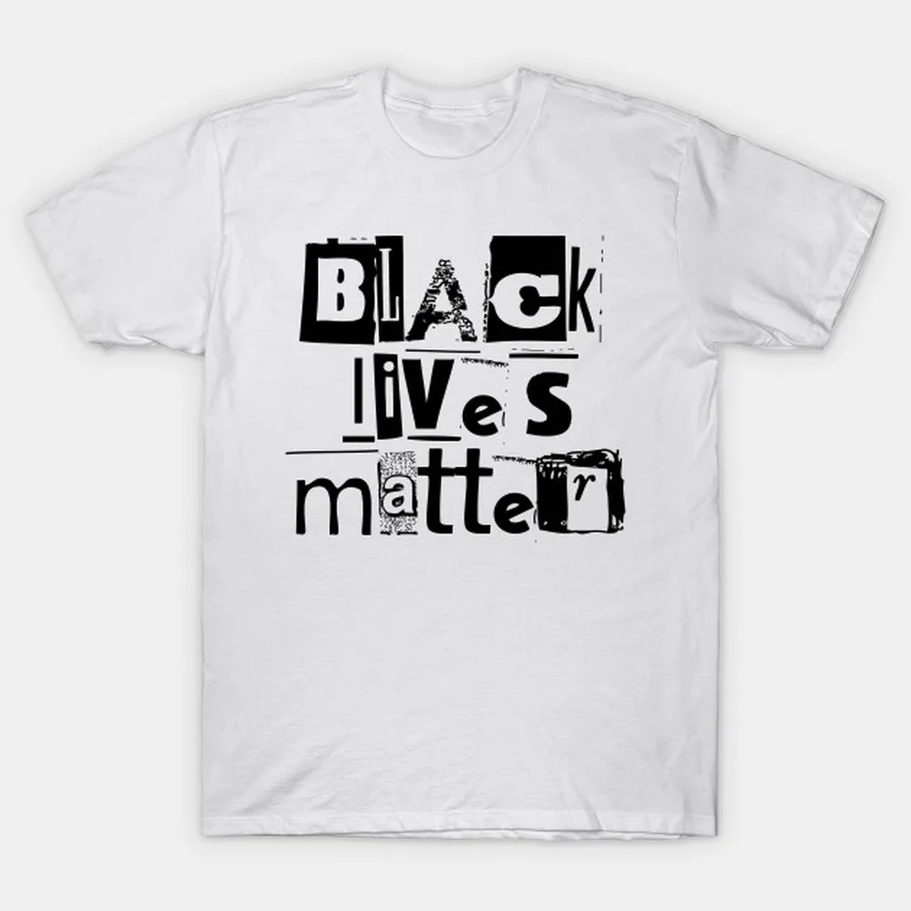 Новинка Черная Женская футболка Lives Matter черная junetherth EqualityShirt | одежда