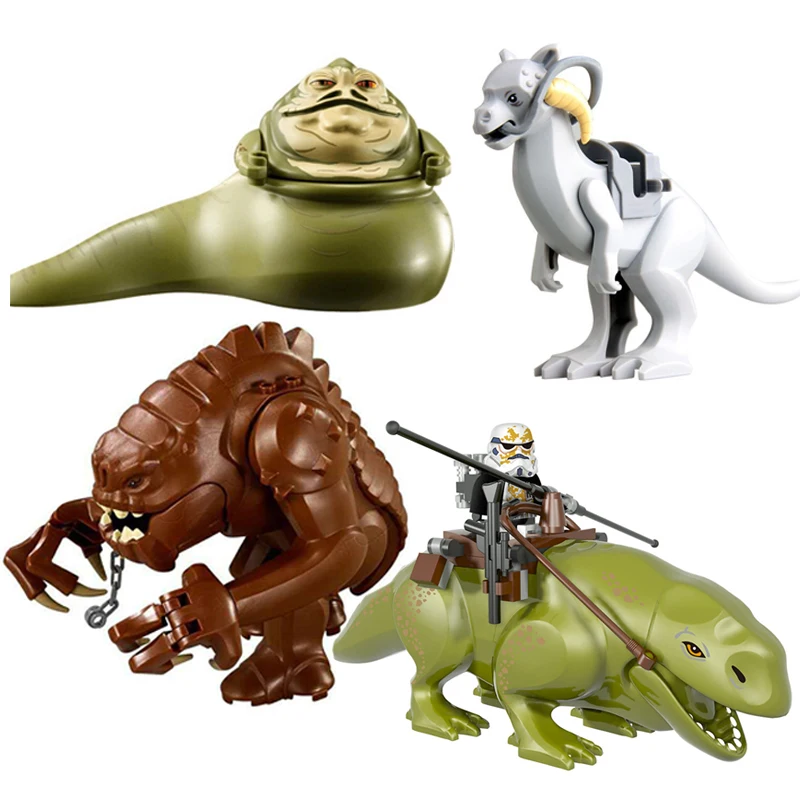 Star Wars rowback Rancor Jabba Tauntaun Stormtrooper dark vador Figures Lepining blocs de construction Starwars modèle jouets pour enfants