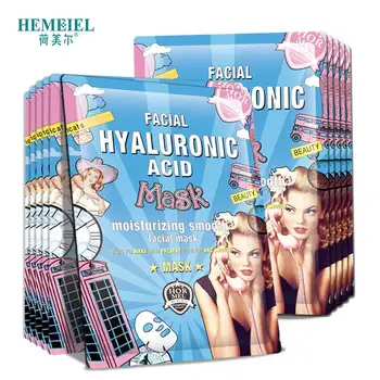 

Skin Care Hyaluronic Acid Face Mask Hydrating Moisturizing Whiten Sheet Mask Anti Aging Skin Dryness Treatment Korean Cosmetics