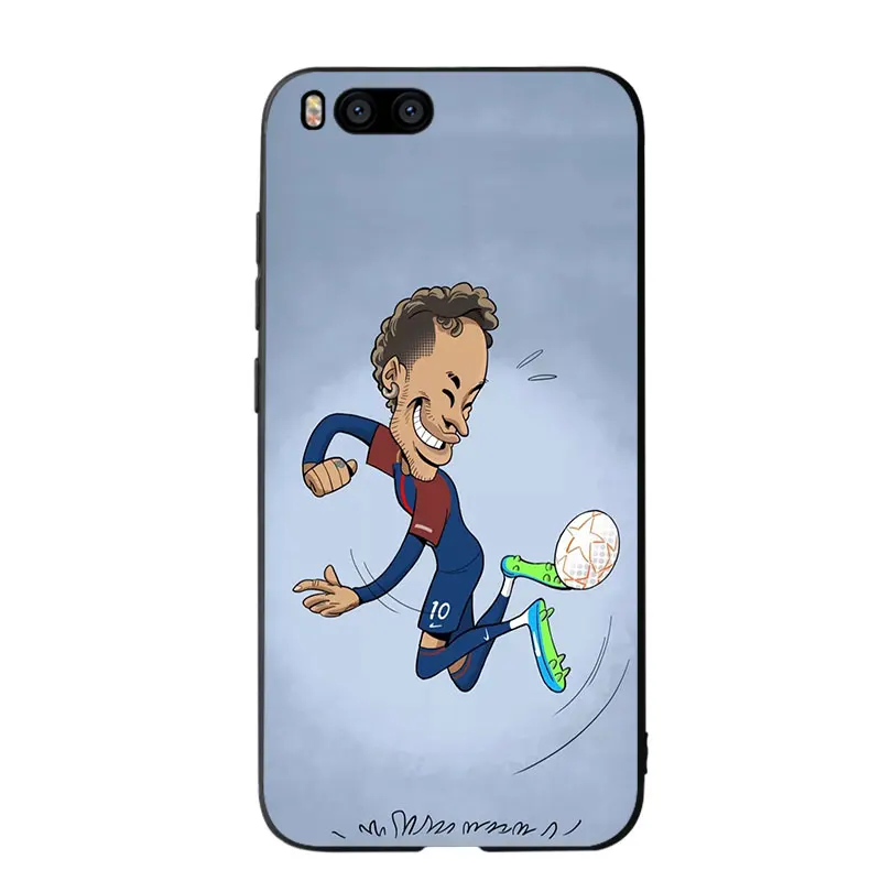 RKQ футбол Месси Mbappe Neymar мягкий чехол для телефона чехол для Xiaomi Redmi A1 A2 4X 5A 5 Plus 8 9 lite Note 4X Note 5A 6 7 Pro Чехол - Цвет: A1906