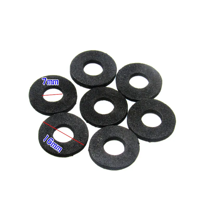 100 шт Универсальная автомобильная Дверная панель пластиковая крепежная Подушка Противоударная Звукоизоляционная губка