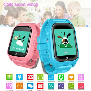 

Waterproof Children Smart Watch GPS Location Tracker Smartwatch Support SIM SOS Call Camera Kids Child Smart Watch Phone 3E31