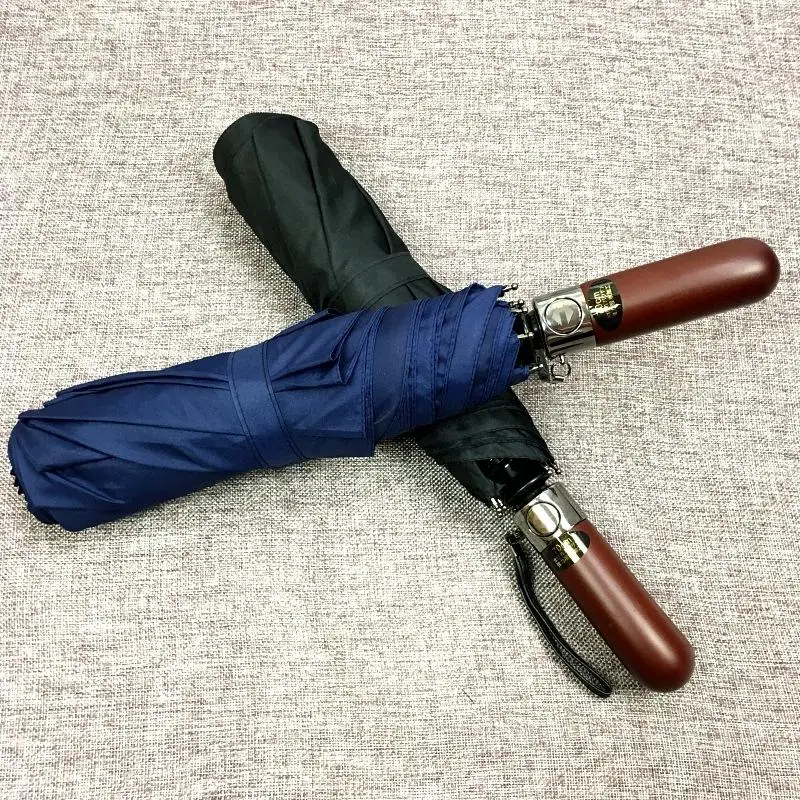 

Rain Women Men Sun Rain Auto Parasol Automatic Pongee Umbrella Folding Umbrella Travel Windproof Style 3 Folding Clear Umbrella