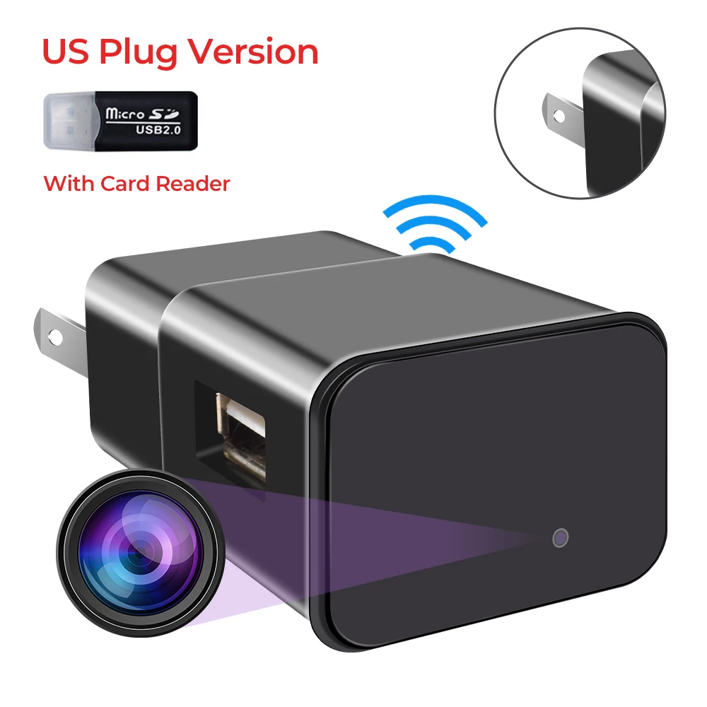 mini camcorder 1080P Surveillance Mini Camera with wifi USB Action Security Charger HD Video Recorder Protection Portable Videcam Hidden TF vintage camcorder Camcorders