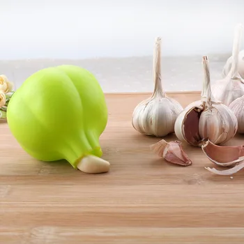 

Creative Rubber Garlic Peeler Garlic Presses Ultra Soft Round Peeled Garlic Stripping Tool Home Kitchen Accessories