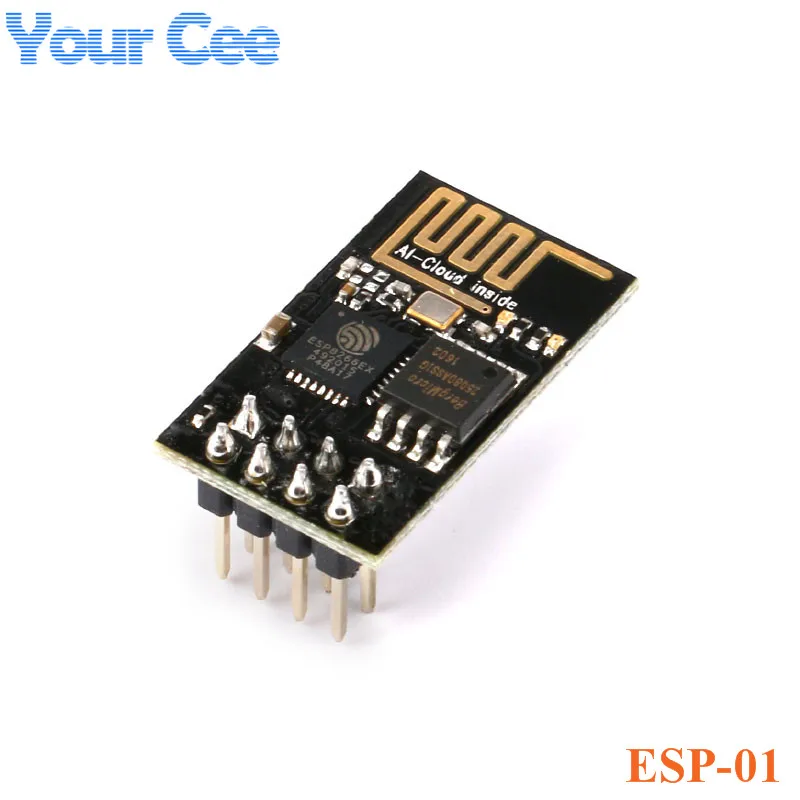 ESP8266 WiFi релейный модуль USB к ESP8266 разработанная плата DHT11 Температура Влажность DS18B20 WS2812 RGB модуль ESP-01 ESP-01S - Цвет: ESP-01