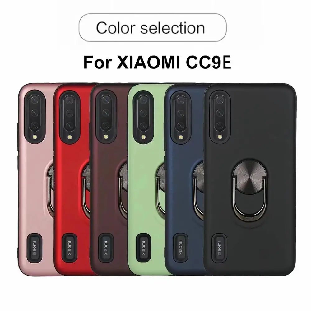 Защитный чехол для Xiaomi Mi CC9 CC 9 A3 Lite автомобильные магнитные кольца мягкие Матовые