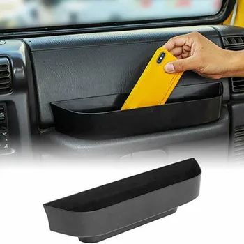 

Accessories Co-pilot Storage Box 1pc Auto Grab For Jeep Wrangler TJ 1997+