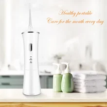 Стоматологический Ирригатор, ирригатор для полости рта, Электрический водный Флоссер, USB Водонепроницаемый очиститель зубов для защиты десен, 160 мл резервуар для воды