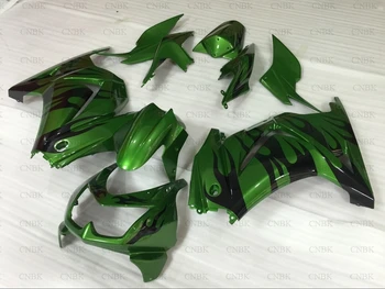 

Bodywork for EX250 2010 EX 250 Fairing 2011 EX250 Body Kits 2008 - 2014 Blue Black Frame