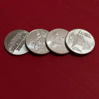 

27mm Set 4 PCS Coins, Russia, Sochi Sport Coin 2014 UNC Original Coin