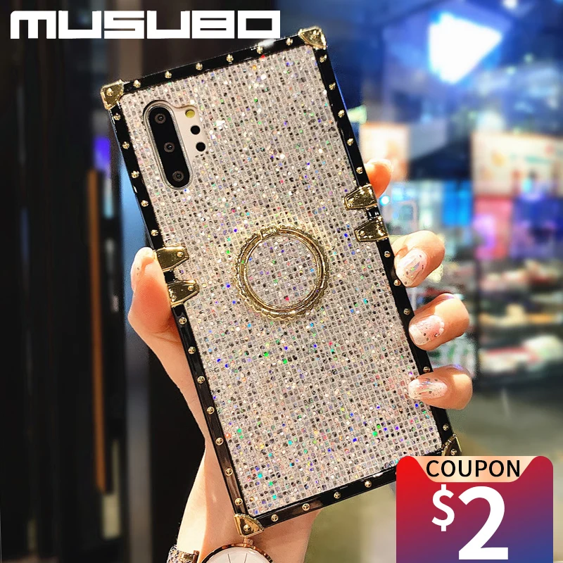 Luxury Glitter Gold Case For Samsung Galaxy A32 A72 A52 A22 A12 A42 A71 A51A03S a21s S22 S20 FE S21 Ultra NOTE 20 5G Soft Cover cute samsung cases Cases For Samsung